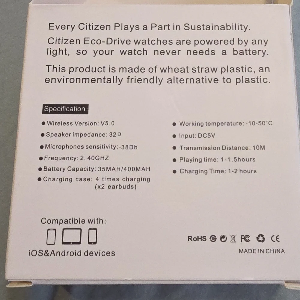 Citizen Wireless Ear Buds
